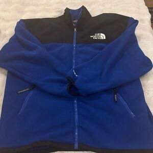 The North Face Men's XL Performance Jacket in Blue and Black